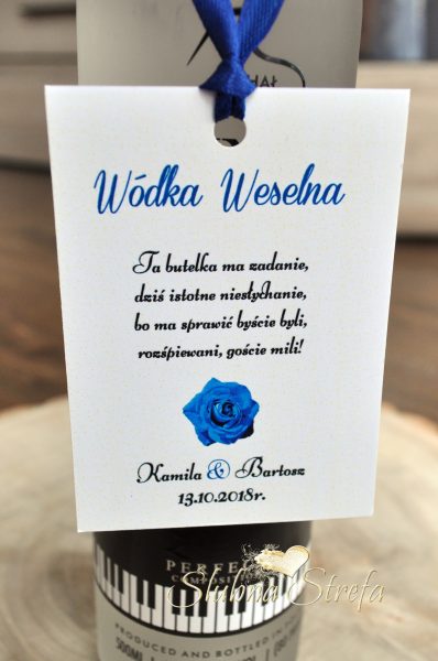 Zawieszka „blue rose”