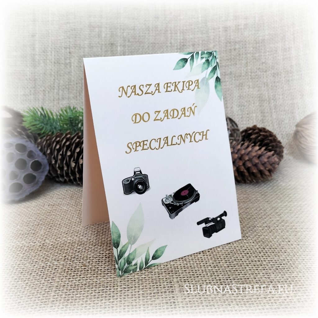 Ekipa Do Zadań Specjalnych Ślubna Strefa 8038